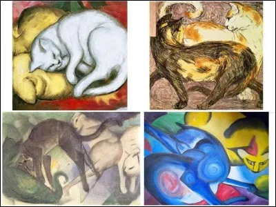 Quel peintre allemand expressionniste a réalisé ces uvres ?