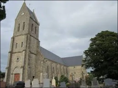 Nous sommes maintenant en Normandie devant l'église Saint-Marcouf de Saint-Jacques-de-Néhou. Village du Cotentin, il se situe dans le département ...