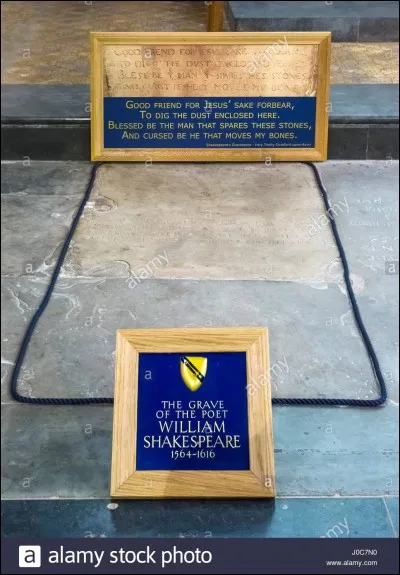 William Shakespeare est décédé à 52 ans en :