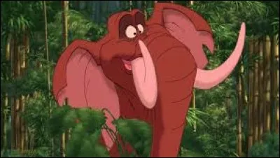 Quelle est la phobie de Tantor, l'éléphant ami de "Tarzan" ?