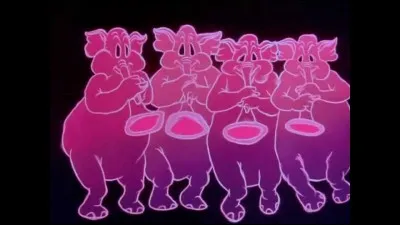 Qu'a bu Dumbo mélangé à de l'eau lorsqu'il aperçoit "la parade des éléphants" ?