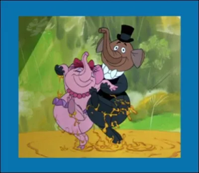 Dans quel Disney peut-on voir ces éléphants, appelés par les héros "les éphélants" ?
