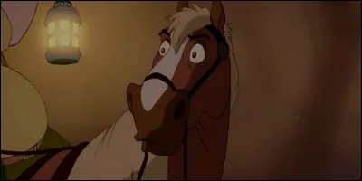 Comment s'appelle le cheval qui conduit Belle au château de la Bête dans "La Belle et la Bête" ?