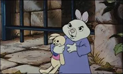 Devant quoi Tagalong, la petite soeur de Bobby est-elle admirative ? (Robin des bois)