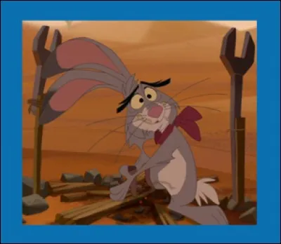 Par qui n'est pas attaqué le lapin "Jack la Chance", personnage de "La ferme se rebelle" ?