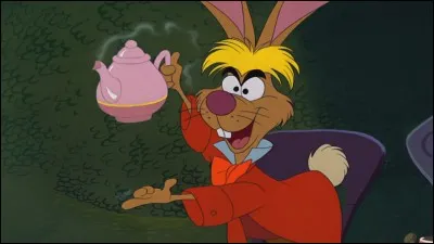 De quoi le lièvre de Mars badigeonne-t-il le pauvre loir narcoleptique qui se trouve dans "Alice au pays des Merveilles" ?