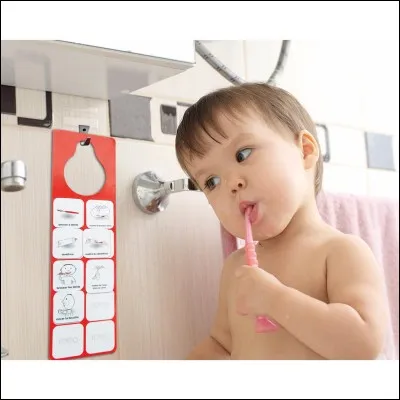 Comment te brosses-tu les dents ?