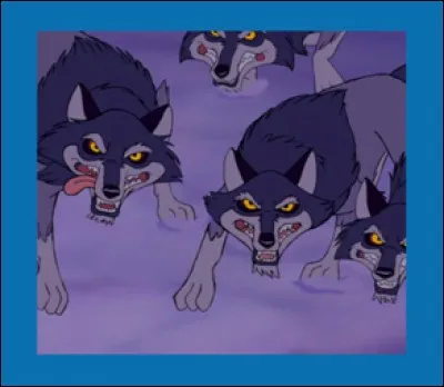 Dans quel Disney peut-on voir ces loups affamés ?