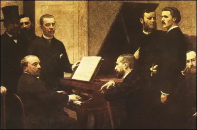 De qui est ce tableau où l'on peut voir Vincent d'Indy ?