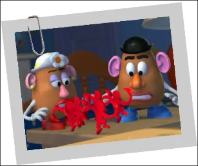 Comment sont utilisés les petits singes issus du baril dans "Toy Story" ?