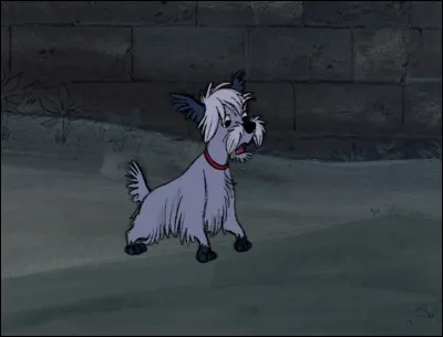 Quel trait de caractère correspond le mieux à Puce, le terrier des « 101 Dalmatiens » ?