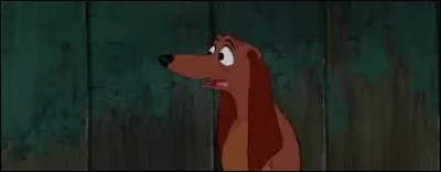 Quelle est la fonction au sein de la fourrière du teckel Dachsie, personnage de « La Belle et le Clochard » ?