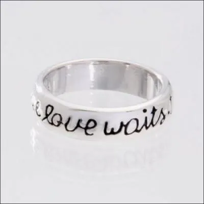 Qui ne porte pas d'anneau de pureté ?