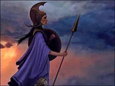 Vous reconnaissez probablement la déesse Athéna, malheur à quiconque blessait sa pudeur ! comment était-elle désignée comme vierge par excellence ?