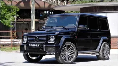 Quelle est cette voiture rebadgée Brabus ?