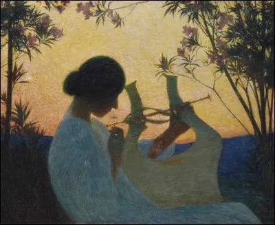 Qui a peint "Muse au crépuscule" ?