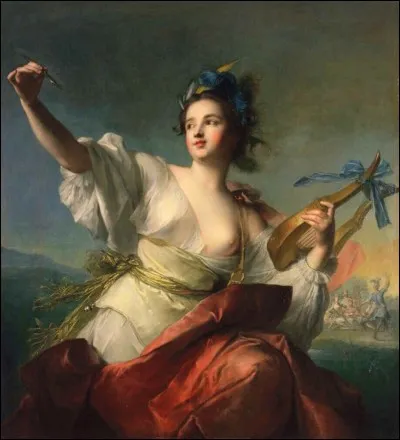Qui a peint "Terpsichore, muse de la danse" ?