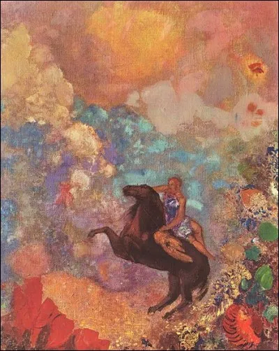 Qui a peint "Muse sur Pégase" ?