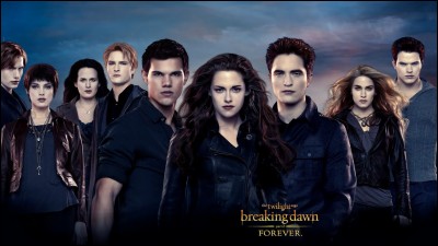 Sélectionne les personnages de ''Twilight''.