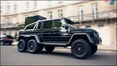Quel est le prix maximal que peut atteindre le Brabus 6X6 ?