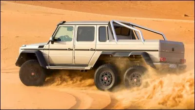 Combien pèse le Brabus 6X6 ?