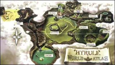 Qu'y a-t-il dans la place du marché quand Link est adulte ?