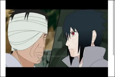 Lors de son combat contre Sasuke, Danzō utilise quelle technique ?