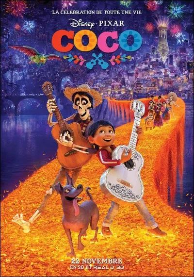 Dans quel pays se situe l'action des films ''Les Trois Cabelleros'' et ''Coco" ?