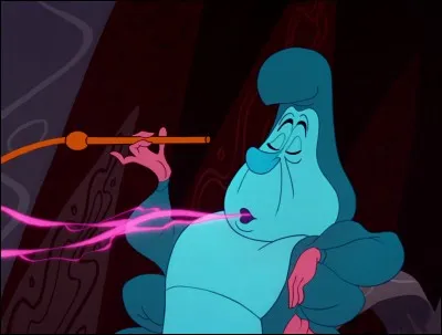 Qui fume sur un champignon devant Alice ?