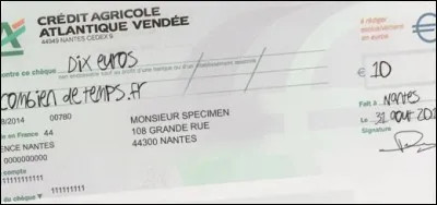 Combien de temps un chèque bancaire émis en France métropolitaine est-il valable après la date de son émission ?