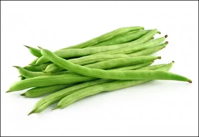 Quelle est la couleur du haricot vert ?