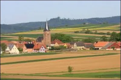 Commune Bas-Rhinoise, Printzheim se situe en région ...