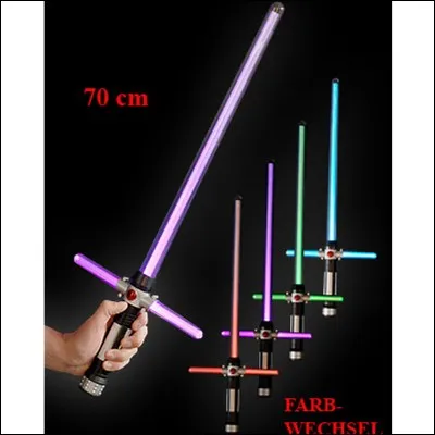 Si tu avais un sabre laser, de quelle couleur voudrais-tu qu'il soit ?