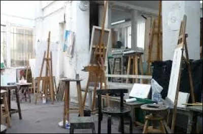 C'est un local ou un espace consacré à la fabrication de mes uvres.