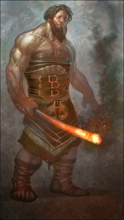 Il possédait également une cuirasse dorée qui lui avait été donnée par :