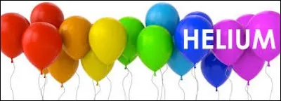 Le symbole de l'hélium est He.