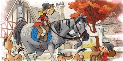 Dans "Camomille et les chevaux", le cheval se nomme :
