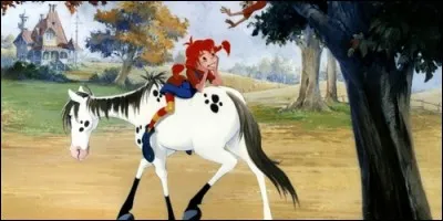 Comment s'appelle le cheval dans "Fifi Brindacier" ?