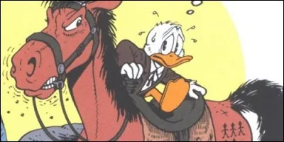 Balthazar Picsou appelle son cheval Hortense comme :