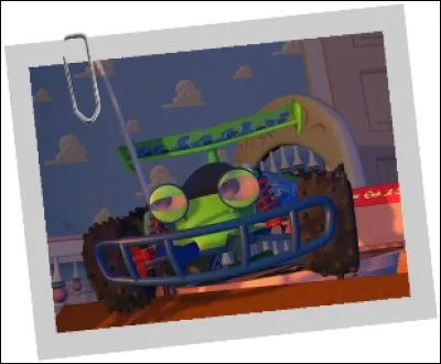 Comment s'appelle cette voiture télécommandée comptant parmi les jouets de "Toy Story" ?