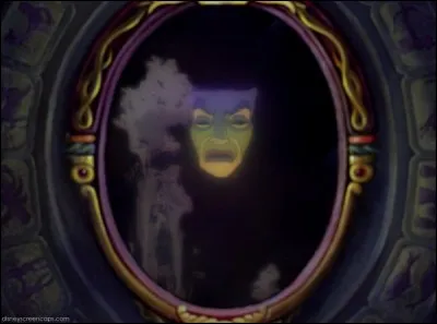 Où est accroché le miroir magique de la Reine dans "Blanche-Neige" ?