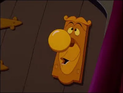 Quelle affirmation concernant la poignée de porte de "Alice au pays des merveilles" est inexacte ?
