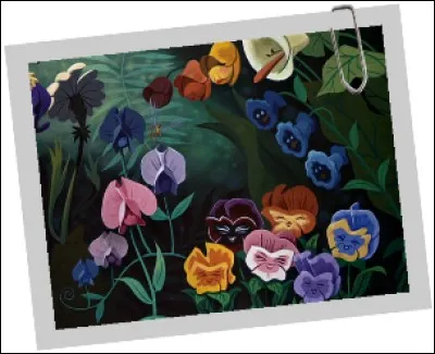 Dans le pays des merveilles on peut rencontrer des fleurs qui parlent à ceux qui en sont dignes. Cependant, quelle espèce de fleurs Alice n'a-t-elle pas rencontrée ?