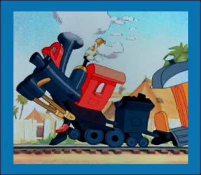 Dans quel Disney peut-on croiser Casey Jr, la locomotive anthropomorphe ?