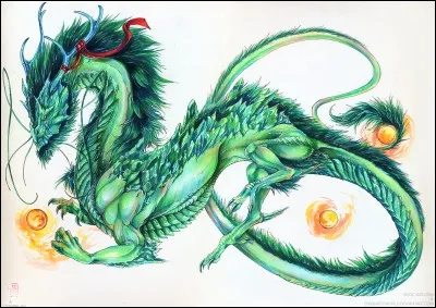 Ce Dragon qui habite en Chine s'appelle ...