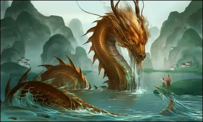 Ce Dragon qui vit dans l'eau s'appelle ...