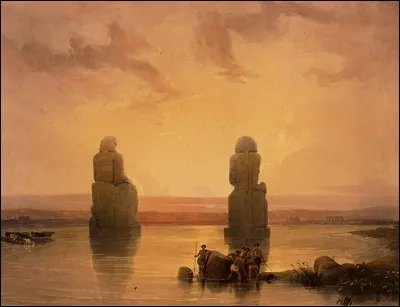 La statue de Memnon représentant Aménophis III serait une image d'un patriarche biblique. De qui s'agit-il ?