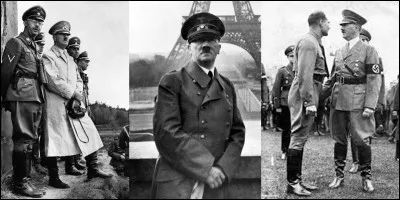 C'est à cause de ce type et de ses idées malsaines que tout commençât ! Il est nommé au poste de « Chancelier ». Dès le 24 mars 1933, grâce au vote de la loi sur les pleins pouvoirs, il devient le seul chef de l'Allemagne Le 1 septembre 1939, il envahit la Pologne déclenchant la 2e Guerre mondiale !
Qui est ce monstre ?