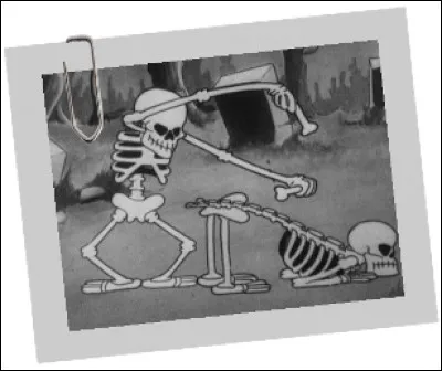 Dans lequel des « Silly Symphonies » peut-on voir ces squelettes ?