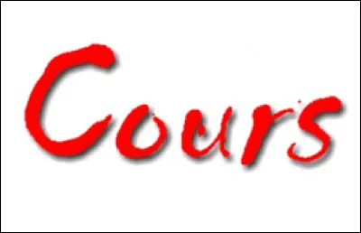 Dans quel cours as-tu une moyenne géniale ?